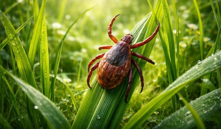 Obraz do artykułu: Kleszcze - jak zachowują się w ciągu roku i kiedy najczęściej gryzą?