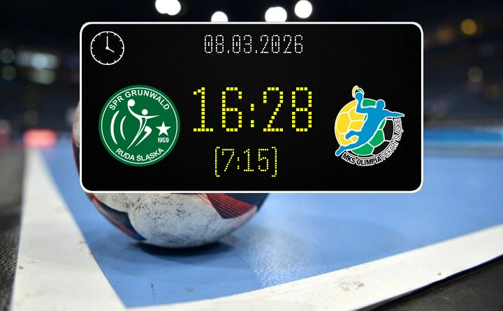 [PIŁKA RĘCZNA] SPR Grunwald Ruda Śląska – MKS Olimpia MEDEX Piekary Śląskie 16:28 – I Liga Mężczyzn (Grupa D), kolejka 19