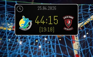 [PIŁKA RĘCZNA] I Liga Mężczyzn (Grupa D) – MKS Olimpia MEDEX Piekary Śląskie – UKS SMS Wybicki Kielce 44:15. Gospodarze bezlitośni w 24. kolejce