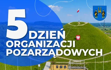 Grafika promocyjna wydarzenia 5. Dzień Organizacji Pozarządowych