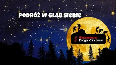 Grafika promocyjna wydarzenia Ekstremalna Droga Krzyżowa (Rejon Piekary Śląskie) — nocna trasa minimum 40 km