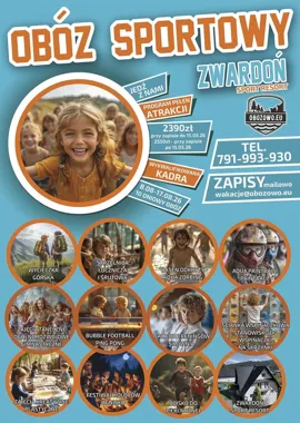 Grafika promocyjna wydarzenia Zwardoń Sport Resort 2026 — 10 dni sportu, gór i integracji