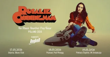 Grafika promocyjna wydarzenia Rosalie Cunningham — To Shoot Another Day Tour w Piekarach Śląskich