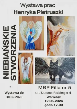 Anioły i koty w Piekarach. Wystawa, którą już rozglądają się kolekcjonerzy