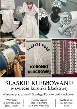 Śląska koronka klockowa w Piekarach - wernisaż z nitką tradycji i klasy