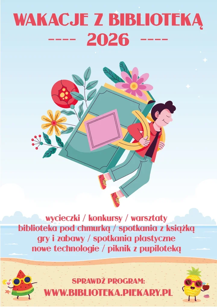 Biblioteka rozkręca wakacje w Piekarach - od gór po kaligrafię