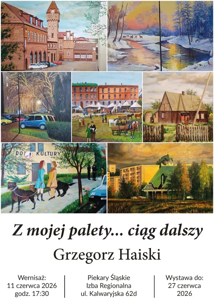 W Piekarach Śląskich Haiski pokaże obrazy po 50 latach twórczości