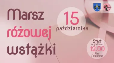 Różowa wstążka połączy przemarsz i bezpłatne badania w Piekarach Śląskich
