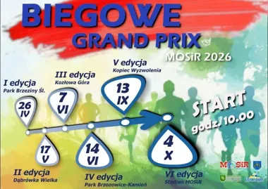 Biegowe Grand Prix 2026 rusza w Piekarach Śląskich i obejmie sześć etapów