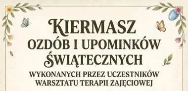 Kiermasz WTZ – wielkanocne rękodzieło od uczestników dostępne w kilku punktach miasta