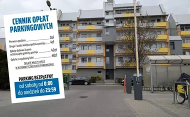 Szlabany wróciły przy urzędzie. Weekendy znów bez opłat