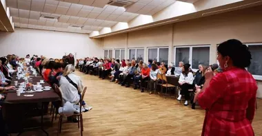 Grafika promocyjna wydarzenia Pierwsze spotkanie Piekarskiego Forum Kobiet po wakacjach