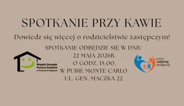Przy kawie o rodzicielstwie zastępczym. W Piekarach Śląskich rusza ważne spotkanie