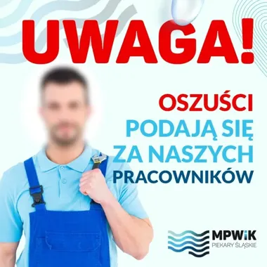 Fałszywi wodociągowcy znów pukają do drzwi w Piekarach Śląskich