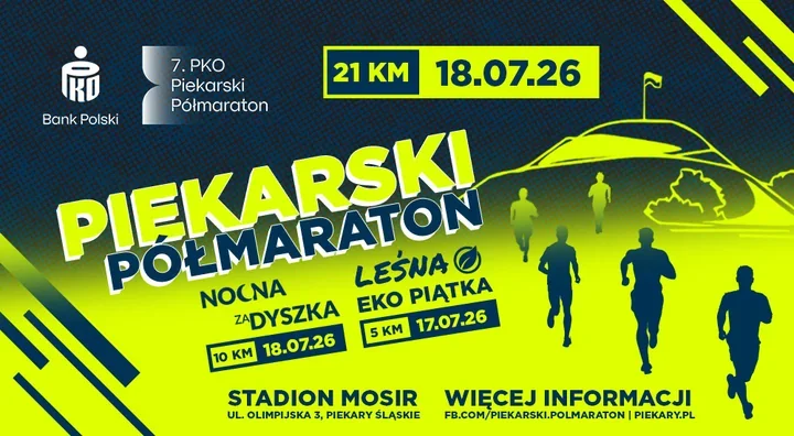 W Piekarach Śląskich wraca nocny półmaraton. Zapisów zostało niewiele