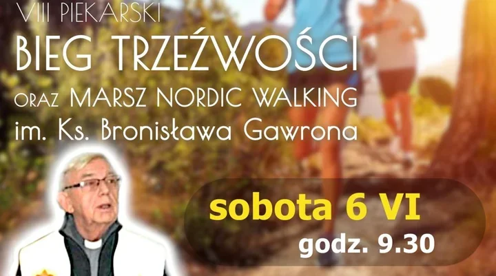 Trzeźwościowy bieg wraca do Piekar. Znamy trasę i zasady startu