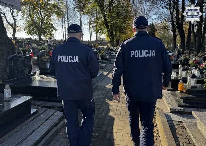 Na cmentarzu wystarczy chwila nieuwagi. Policja ostrzega przed kradzieżą