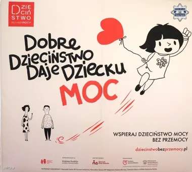 Nie tylko bicie. Piekarscy policjanci w kampanii przeciw przemocy wobec dzieci