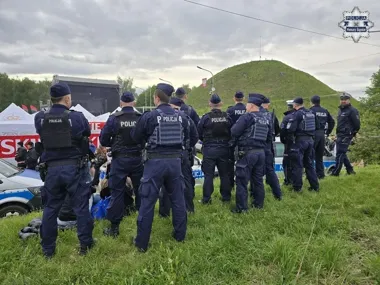 Tysiące osób na Kopcu Wyzwolenia - policja czuwała przez trzy dni
